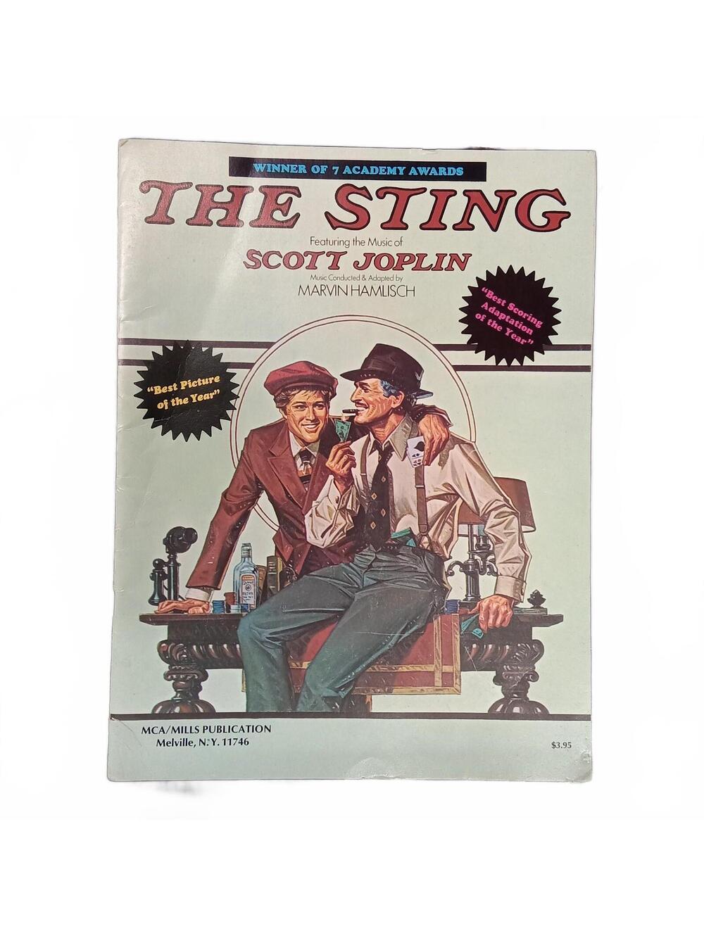 The Sting Piano Book Scott Joplin Ragtime Classics Sheet Music
